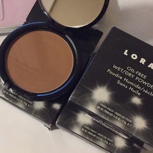 3 pcs new Lorac oil free wet/dry powder